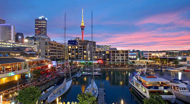 Students studying together on a New Zealand university campus
